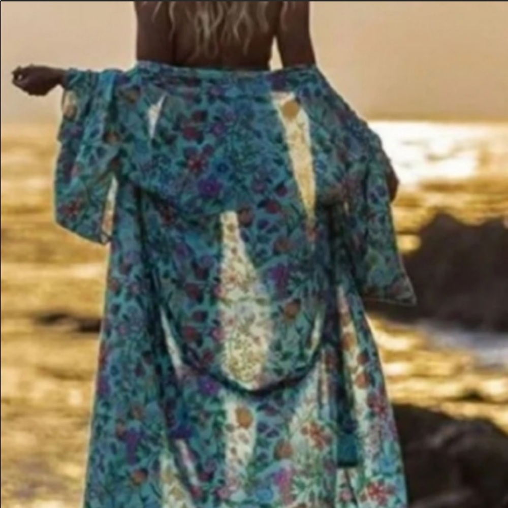 Spell Sayulita Kimono Bralette and Bloomer Set - Picture 1 of 3